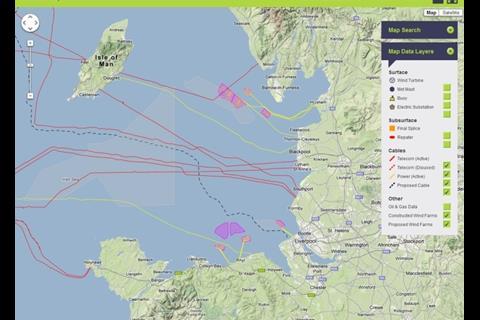 The KIS-ORCA map will provide fishermen with the location of subsea cables and renewable energy structures